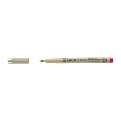 Ручка капиллярная "Pigma Micron PN" 0.4-0.5мм Красный